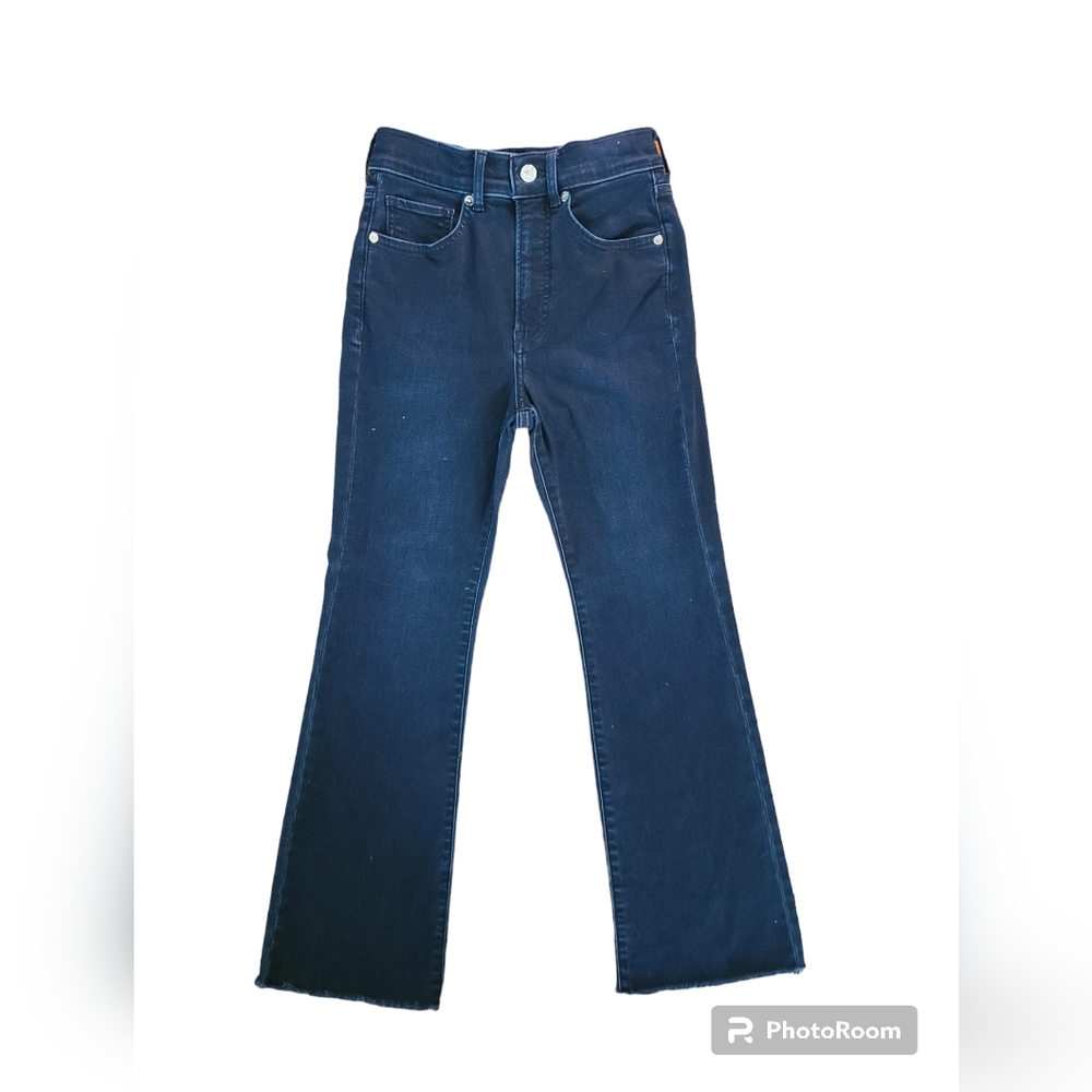 Express Jean, Cropped Flare, High Rise, Size 00